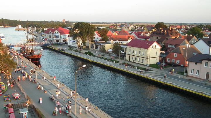 Wczasy z tańcem 2012 - obóz taneczny dla dorosłych nad morzem - widok na miasto